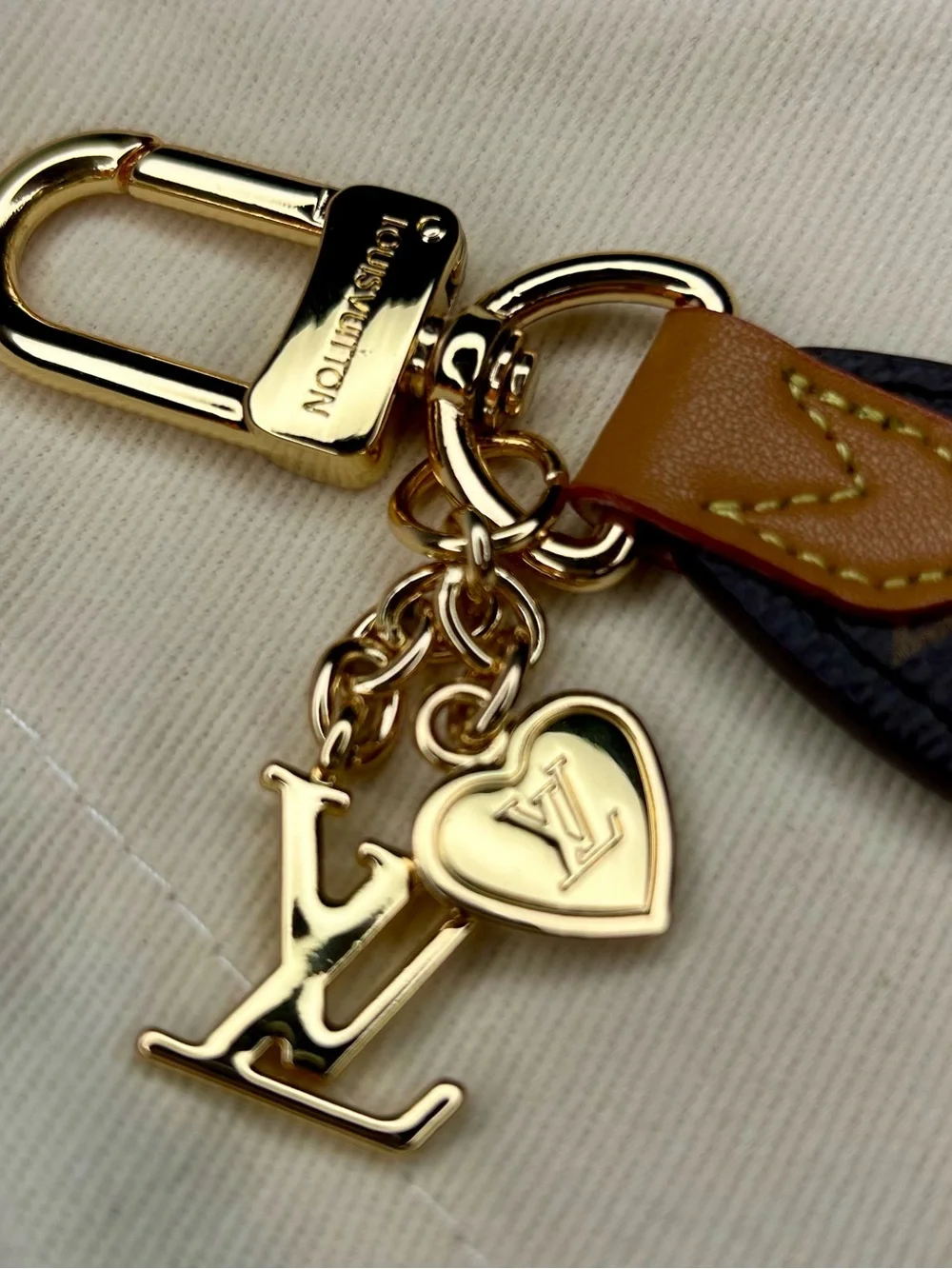 Louis Vuitton LV Cherished Tab Key Holder